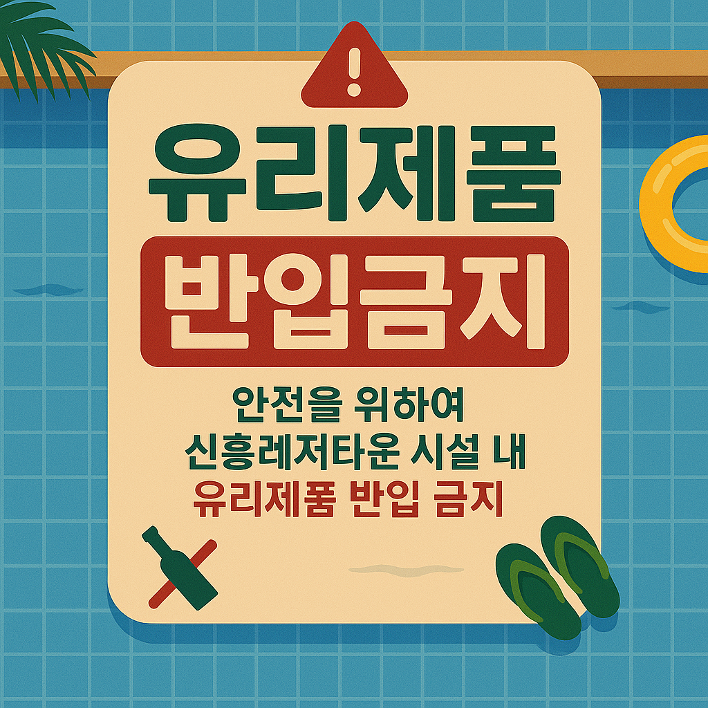 수영장 주의2